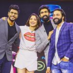Tamannaah Instagram - Had an awesome time on your show @ranadaggubati thank u for having us on it 🙏🙏🙏 #no1yaariwithrana @sundeepkishan @pnavdeep #episodeno9 #sunday #chatshow #telugu #season2 #nextentiondec7 Hyderabad