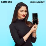 Tamannaah Instagram - And that is how my new super powerful #GalaxyNote9 makes me feel!