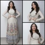 Tamannaah Instagram – Throwback to this beautiful outfit! Loved how elegant it was.
Makeup: @makeupbyaparnah 
Stylist: @kareenparwani 
Outfit : @rahulmishra_7 
Hair: @tinamukharjee