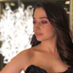 Tamannaah Instagram - #nofilterneeded @makeupbyaparnah loved the eye makeup , the colours u used are just too yummy @sanjanabatra #naanuvveaudiolaunch
