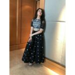 Tamannaah Instagram - I just got more reasons to love black! Loved this outfit. Wearing @nishkalulla Makeup @chaks_makeup Hair @shabnam_azmi