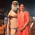 Tamannaah Instagram - Blessed to be in the presence of Sadhguruji , celebrating the very powerful and auspicious Maha Shivratri .Spending time at the Isha yoga centre has just been such a magical experience, loved every moment I was there, the volunteers need a special mention , it’s amazing how so much work is done by them and they do it with so much selflessness n joy . Cannot thank Sadhguruji enough for the most memorable Shivratri till date #aboutlastnight #blissful #blessed #mahashivratri2018 Isha Yoga Center