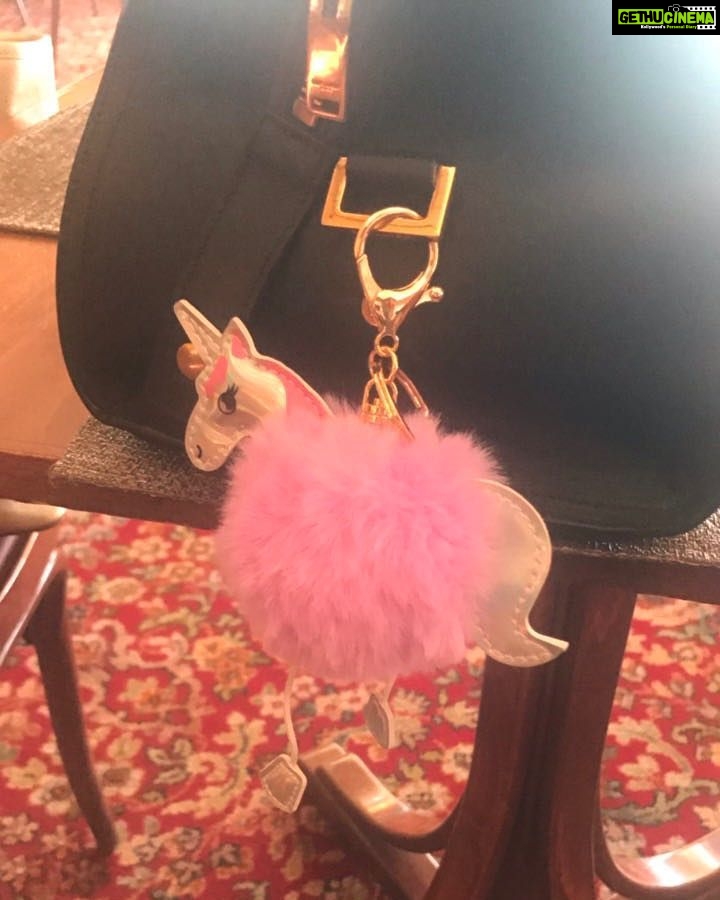 Tamannaah Instagram - The adorable unicorn keeps reminding me of you, @NishkaLulla! Thank you for this wonderful gift! #sugarboxxnishkalulla @sugarbox_india