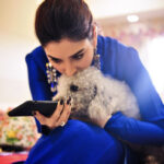 Tamannaah Instagram - There is no dull moment when you have the unconditional love of your pet #pebbles @whiskeywomaniya