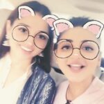 Tamannaah Instagram - Meeting the favourite @shrutzhaasan 😘😘😘😘