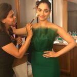 Tamannaah Instagram - Final touches by @soniajain2610 😘😘