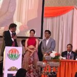 Tamannaah Instagram - A memorable evening with members of Federation of Indian association in New Jersey after the India day parade yesterday