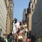Tamannaah Instagram - Independence Day celebration at the India day parade in Manhattan with @ranadaggubati what an amazing experience 🙏🙏🙏Jai hind