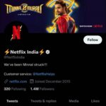 Tovino Thomas Instagram - Minnal⚡️Netflix!! @netflix_in