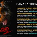 Tovino Thomas Instagram – Canada Theatre List 🖤