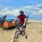 Tovino Thomas Instagram - Today’s dose of Cardio🚴🏽‍♂️ #cycling #cardio Vanchippura Beach