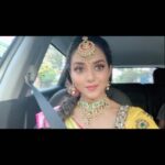 Vidhya Instagram - ❤️ @vijiknr @bronzerbridaljewellery