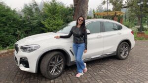 Vidhya Instagram - Thank you @bmwindia_official @bmwkunexclusive @bmw 🤍💙 The X4 M sport is such a fun and safe car to drive. Having the most amazing road trip ever 🙂 #BMWIndiaofficial #BMW #BMWkunexclusive