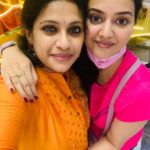 Vidhya Instagram - Had a wonderful time catching up with you my dearest @mee_ra_krishna❤️