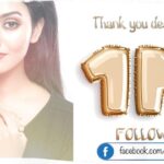 Vidhya Instagram - Thank you and grateful for the Million love🙏❤️🤗#FacebookPage