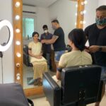 Vidhya Instagram – #gettingready Loved today’s ad shoot with a fantastic team ❤️🤗🙏 #nationalbrand