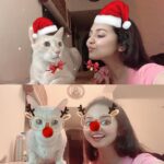 Vidhya Instagram - Merry Christmas🎅🎄🎂 🤗 #seasonofjoy #familytime