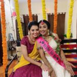 Vidhya Instagram - Happy Married life dearest @sruthimenon6868 and @satkritkrishna ❤️❤️❤️Stay blessed💐💐💐