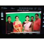 Vidhya Instagram - At today’s ad shoot for “Kinder Joy” with @srithika_sri darling and one of my favourite team, Director Lawrence sir and Cinematographer Raana sir 😊✨🍬 Costume @useeshopapp ❤️