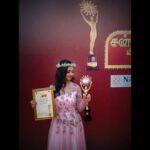 Vidhya Instagram – Big thanks to SunTV, Vikatan productions and especially the viewers for the two wonderful awards. Very glad to be a part of Sun and Vikatan family. Thank you so much viewers for showering your “Naayagi” Anandhi with so much love and also making it the highest rated (TRP) Tv series for so many weeks continuously. Special thanks to director  Kumaran Sir and lots of love to our wonderful “Naayagi” team😍❤ Thank you Jaya Shree Naidu for all your support😘❤ #vidyapradeep #newventure #Suntv #vikatantv #Sunawards #Naayagi #actress