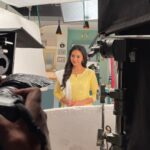 Vidhya Instagram - Had a wonderful shoot with Director Sadiq Sir, Dop Raana Sir and team💛