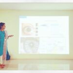 Vidhya Instagram – Presented my research work in a doctoral committee meeting 😊😊 #phd #academics #researchscientist #vidya pradeep
