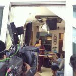 Vidhya Instagram - At an ad shoot :) #vidyapradeep #actor #model #instagood #picoftheday #tvc