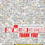 Vidyut Jammwal Instagram – To my Jammwalion family
Big love and salute 💙
1 MILLION subscribers on YouTube…