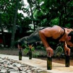 Vidyut Jammwal Instagram - Only 2% of people in the world can do this... WELCOME to the club. Full video on my YouTube channel (Link in bio) #ITrainLikeVidyutJammwal #Jammwalions #Kalaripayattu #BottlePushups #AbYehKarkeDekho