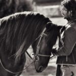 Vidyut Jammwal Instagram - The horse had a bad day at work.. Just gave him some love and here he was rubbing his head on my chest..