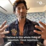 Vidyut Jammwal Instagram - Repost.. @bbcasiannetwork @mevidyutjammwal tells @iharoonrashid that he "loves nepotism" people certainly Should help their friends and their families(That’s what friends are) but make sure they do not stop/hinder other people from succeeding in their endeavours