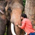 Vidyut Jammwal Instagram - God said, ‘ Find a way to connect with me and you will be blessed’ .. ... #lordganesha #animalsarefriends #animalkingdom #ganesha #ganeshotsav #ganesh