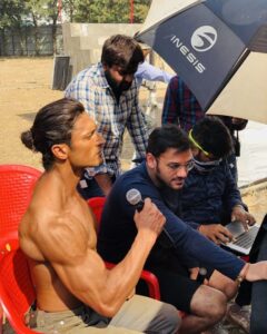 Vidyut Jammwal Instagram - 31 st dec ..shooting and celebrating the coming year @aditya_datt @thepahadidhami
