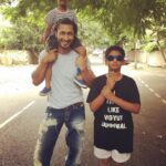 Vidyut Jammwal Instagram - Trainin' em young... our next gen action stars!