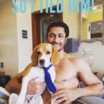 Vidyut Jammwal Instagram - #we love our pets @troycosta for this TIE