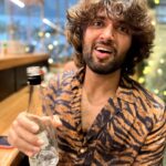 Vijay Deverakonda Instagram - I have been doing lots of drinking this past week!