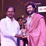 Vijay Deverakonda Instagram - Honoured. To share the stage with our honourable Chief Minister. To be called one of the Nava Nakshatralu - you should see the other 8 incredible people! 3 and a half years ago, a nobody, I made my debut with Pellichoopulu. The possibilities are endless. What else is possible? We'll see this next year 😁 'TV9 Telugu Nava Nakshatra Sanmanam'