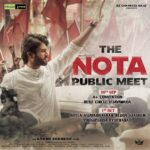 Vijay Deverakonda Instagram - Osthunnanu. Kaluddam! The NOTA Public Meet.