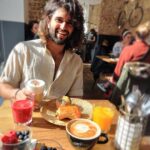 Vijay Deverakonda Instagram – Europe – my happy escape from the madness of work, escape from the abnormalcy of being an actor & most importantly my food heaven ❤️