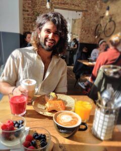 Vijay Deverakonda Instagram - Europe - my happy escape from the madness of work, escape from the abnormalcy of being an actor & most importantly my food heaven ❤️