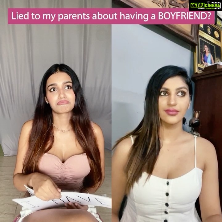 Yaashika Aanand Instagram - NEVER HAVE I EVER challenge with @shabostoc 💖 Hope you guys get to know us better Had so much fun shooting this ❤️ Edited by @cbfilmz_ . . . #neverhaveiever #funnyvideos #gettoknowme #lols #funnyvine #biggboss #biggbosstamil #dhuruvangalpathinaru #iamk #zombie #yashika #yashikaaannand