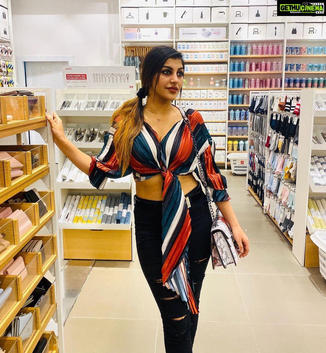 Yaashika Aanand Instagram - Top from @muchlovestore 🎀