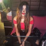 Yaashika Aanand Instagram - Let’s put a smile on that face #happyhalloween !! #whysoserious