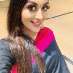 Yaashika Aanand Instagram - I wish Nothing but the Best For YOU ❤️🌹 Saree from @vee_concepts21 Singapore