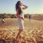 Yaashika Aanand Instagram - Desert safari ❤️😍 Arabian Desert