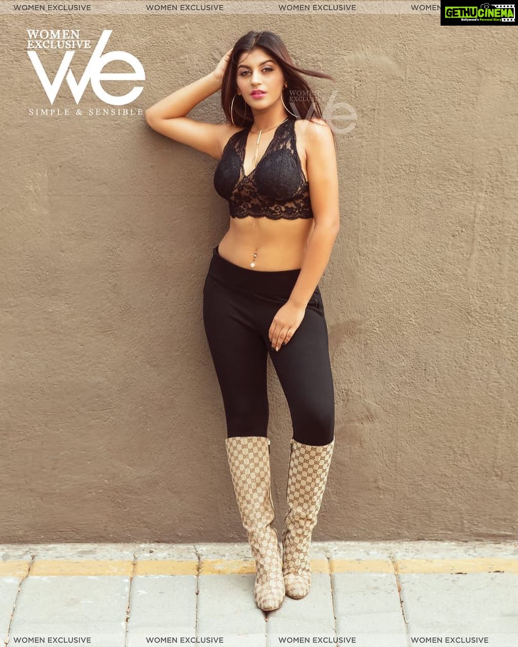 Yaashika Aanand Instagram - Cover shoot for @wemagazineofficial On the camera @anithaaphotography 💕 MUAH @vurvesalon Wardrobe collection @vivekarunakaran Styled by @aartisshah Location courtesy @radissonblu