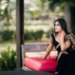 Yaashika Aanand Instagram – On Camera @karthik_frankenstein 
On makeup and hair @beau_beautiful_you
Wardrobe collection @pleatzofficial
#YASHIKAAANNAND Green Meadows Resort