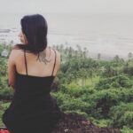 Yaashika Aanand Instagram - I saw that you moved on with someone new, In the pub that we met she's got her arms around you! #foreveralone ❤️ #goadiaries #Day3 Chapora Fort, Goa, India