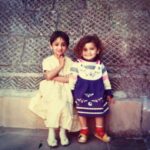 Yami Gautam Instagram - I believe some bonds are not just beyond words but beyond life too ! Been through thick & thin, quite literally as well, while holding hands and shall continue to forever ! Been adding colours in my beige life, as seen in the picture , since 1991 ! Gifted with unreal wit, strength (esp while shopping ) & unique ability to make ANYONE laugh under 5 seconds, is the stars & moon of my eyes (proverb sounds better in hindi) ! There is still more than a month to go & must be the most pre-birthday wish ever made but why not, when it’s for my Surilie ! I love you my little ‘puchharr’ (our punjabi neighbour aunty called her fondly) My Shilli 😘😘😘🎈🎈🎈 @s_u_r_i_l_i_e