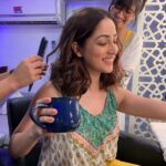 Yami Gautam Instagram – Morning chai with Ginny ☕️💛 
#GINNYwedsSUNNY now streaming on @netflix_in 

Thank you so much for the love pouring in… keep it coming ❣️